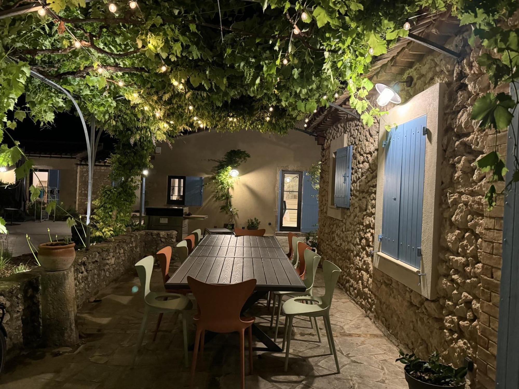 Provencal House With Heated Pool, View Of The Luberon In Robion - Accommodates 12 People. Exterior photo